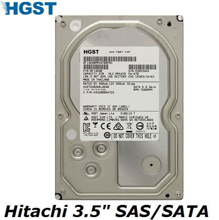 HGST HUS724020ALA640 Ultrastar 7K4000 2TB Harddisk - Gereviseerd (Renewed)