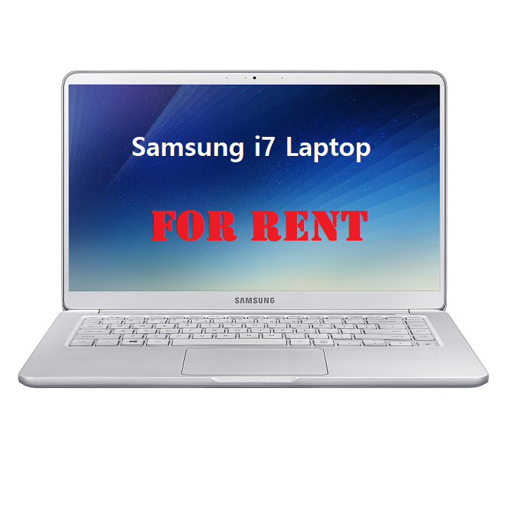 Rent For Samsung I7 Laptop 3333