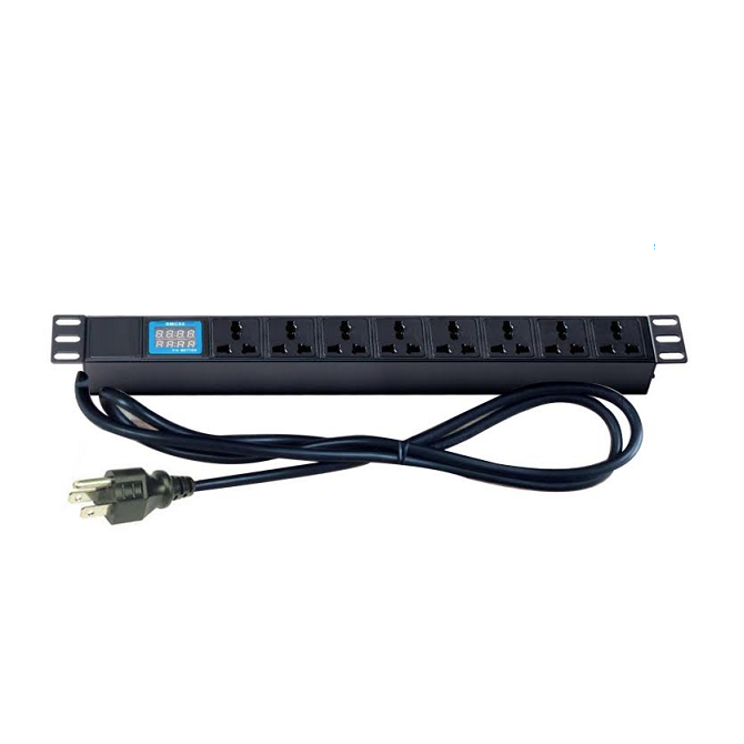 8 socket PDU rack mount