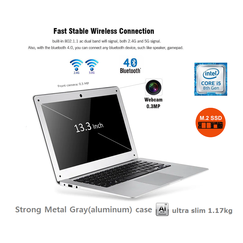 infinity i5 laptop i5-8250U 8gen 14inch